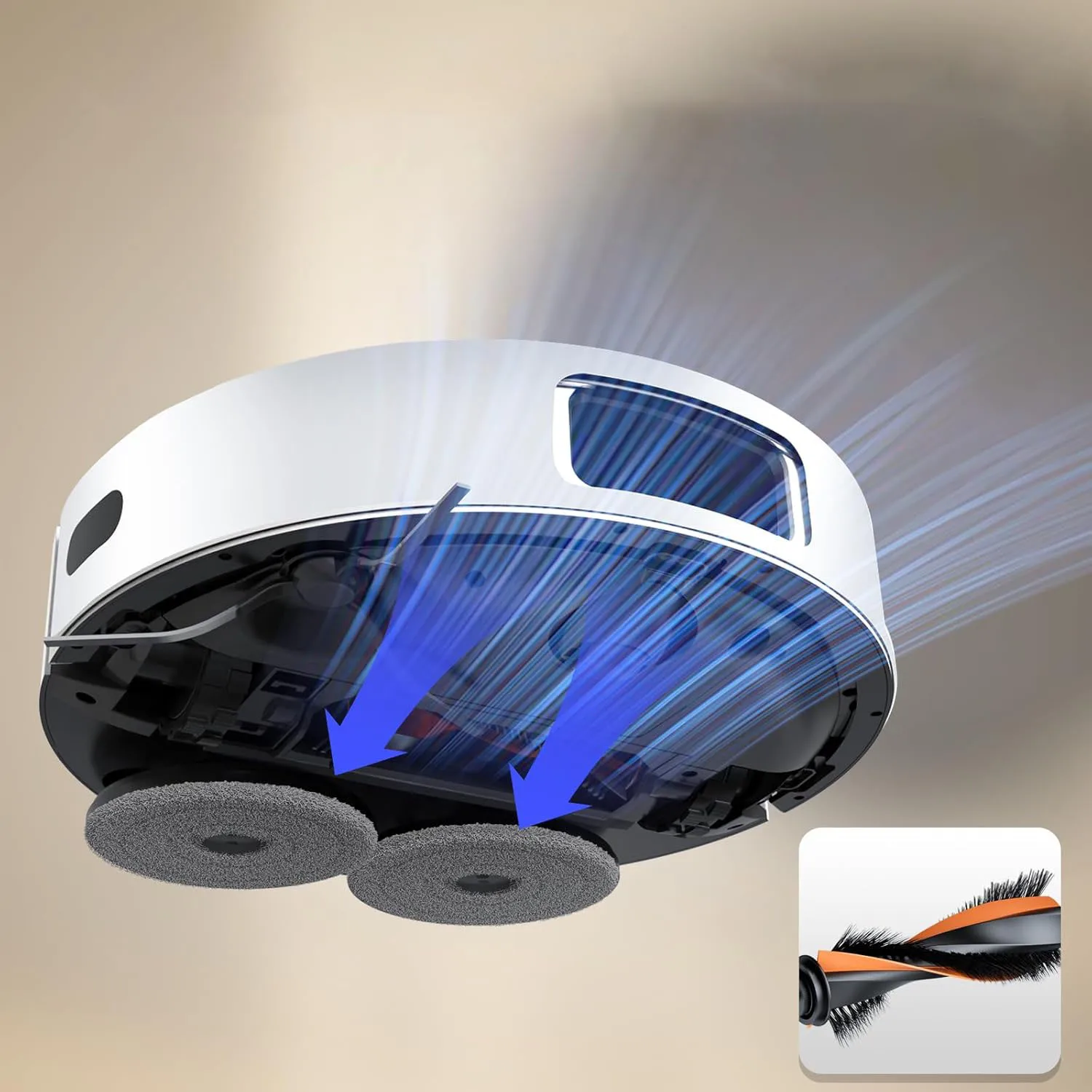 Para JONR P20 PRO / T5 Pro accesorios de Robot aspirador Cepillo Lateral principal filtro Hepa paño de mopa reemplazo