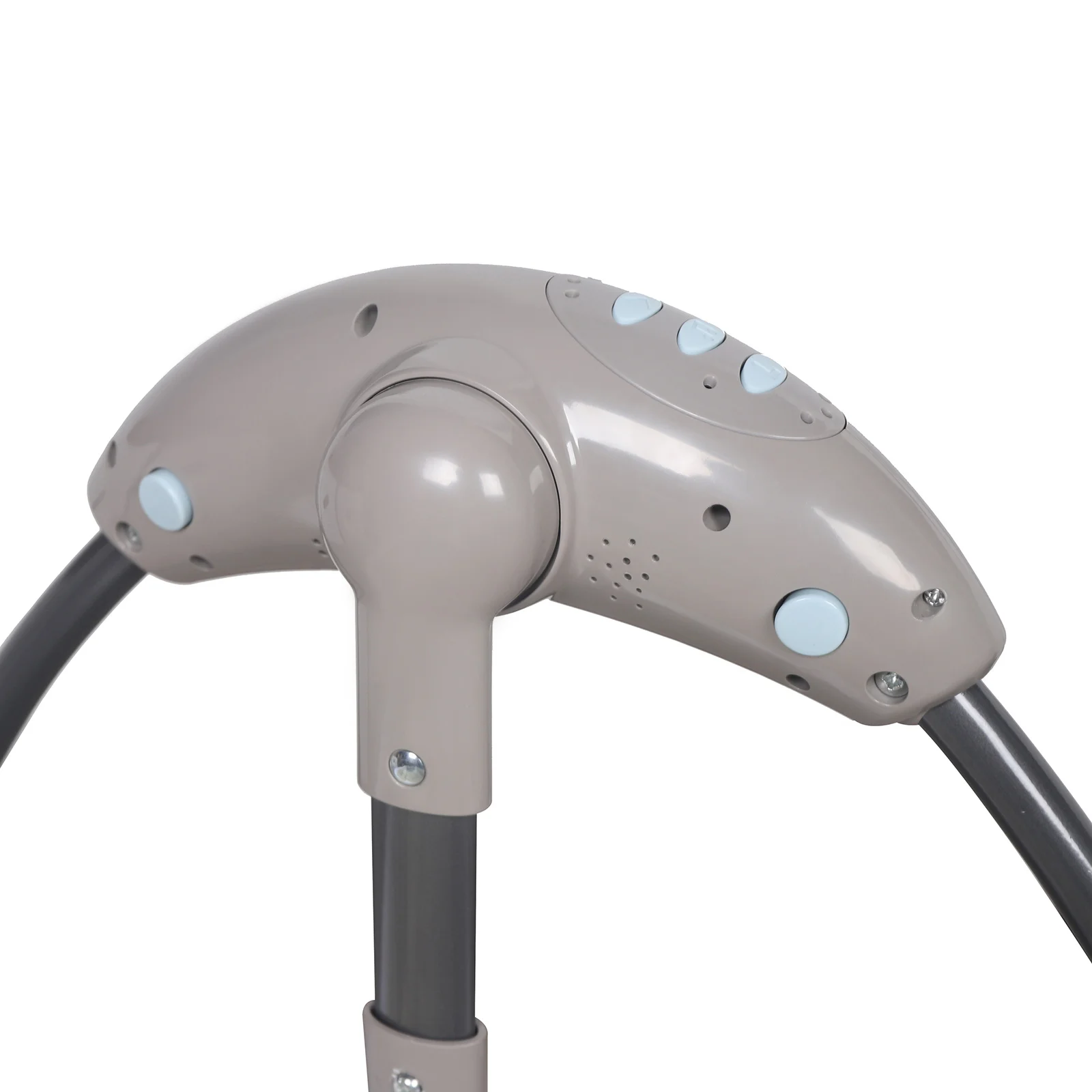 Letto agitatore elettrico per bambini, pieghevole, portatile, con culla libera, sedia a dondolo remota, tenda oscurante, cavo USB da 0 a 12 mesi