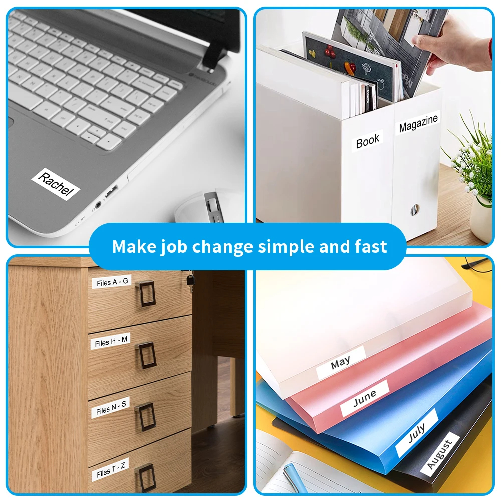 リボン 12 ミリメートル 231 631 ブラザーラベルテープ用 TZe ラベルテープ 231 黒地に白 PTouch PTH110 ラベルプリンタ用