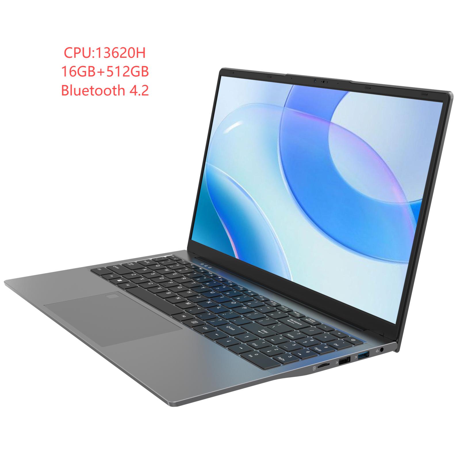 FW T160R, ordinateur portable, 16", résolution 1920 x 1200, 5000 mah, 13620H, 16 Go+512 Go, Bluetooth 4.2, gris