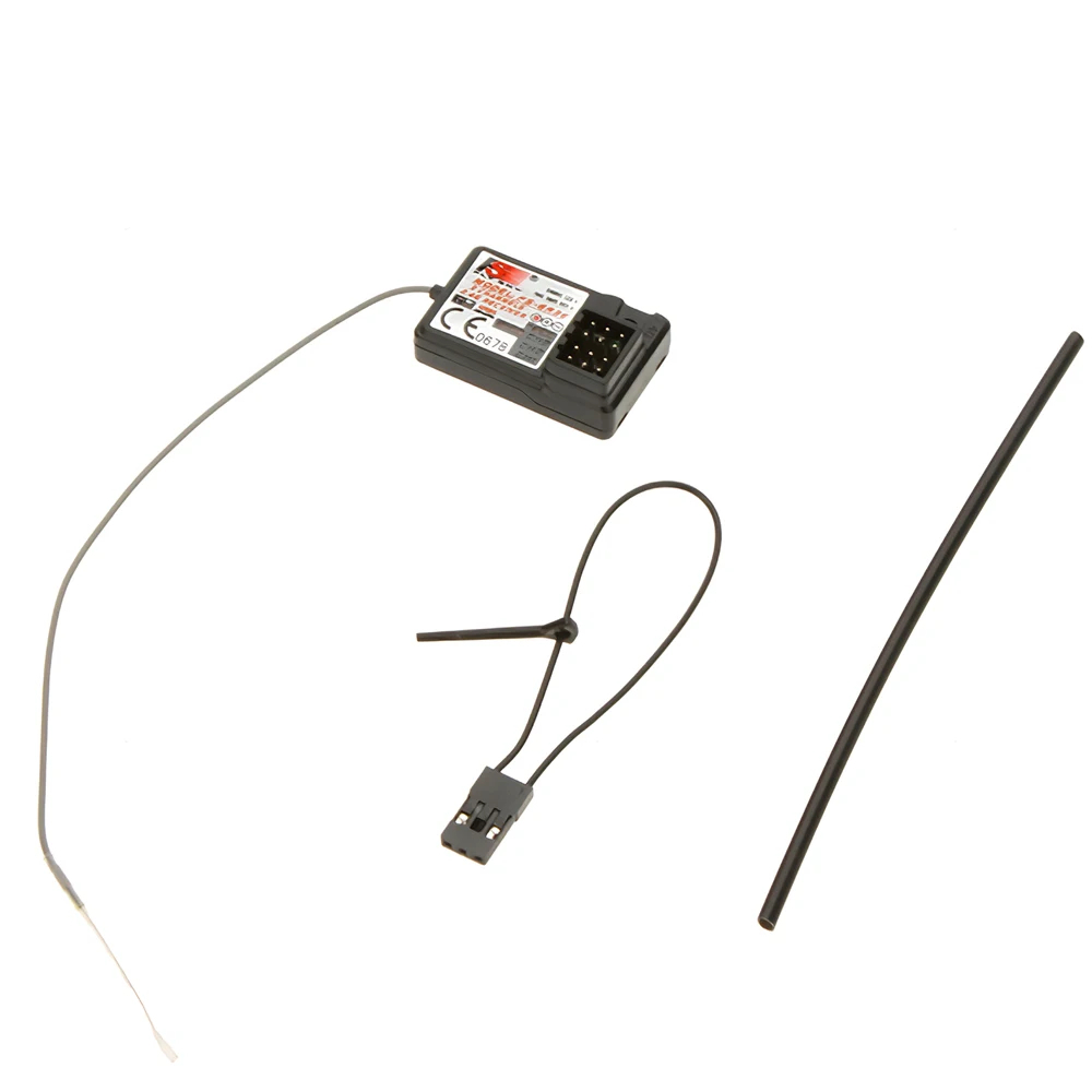 Récepteur FS-GR3E 3 canaux 2.4G GR3E avec mise à niveau Failsafe GT3B GR3C pour voiture RC camion bateau GT3 GT2, 1/2/4 pièces