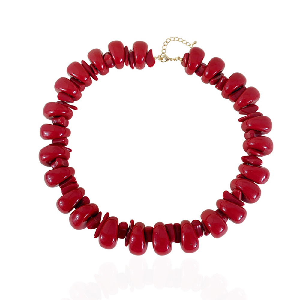 Женское Ожерелье-чокер с бусинами