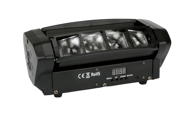 8 LED RGBW Mini Led Spider Light หัว DMX Beam Moving Head Light Led Party แสดงแสง DJ Lighting