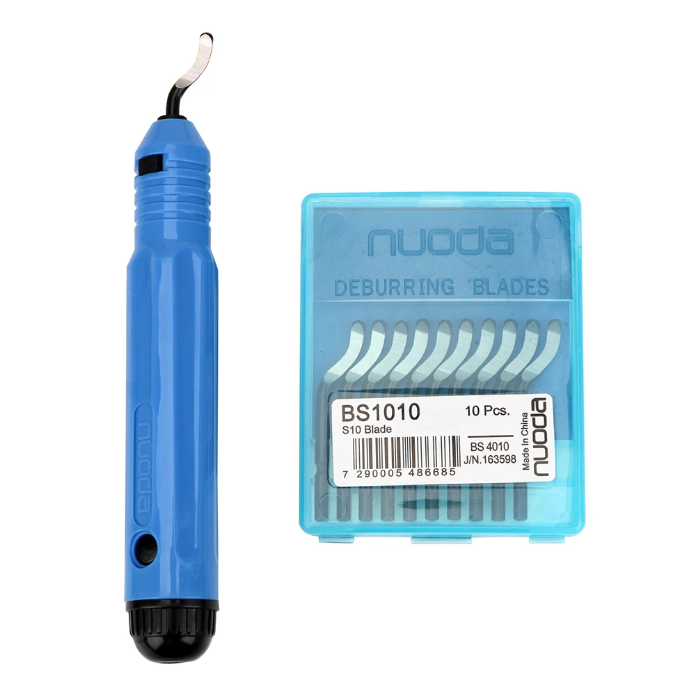 Cortador de bordes DIY NB1100, mango de desbarbado para piezas de herramientas escariadoras de tubos de cobre, cuchillo de recorte BS1010, accesorio raspador de rebabas 2025