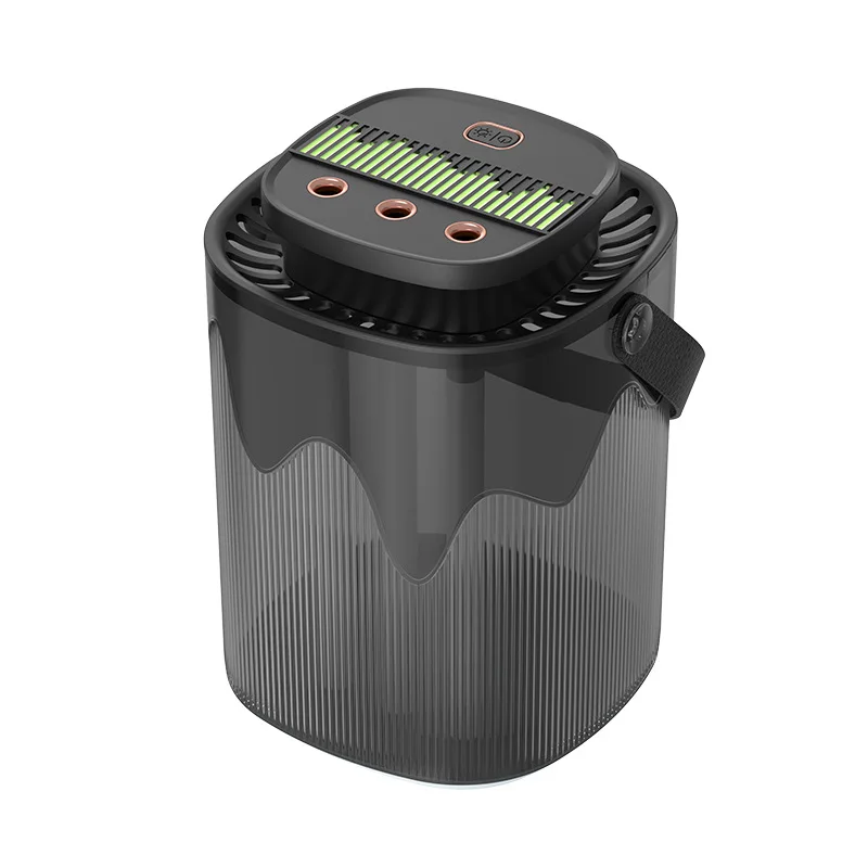 Neue Kreative Luftbefeuchter Haushalt Zerstäuber 3L Große Kapazität Drei Jet USB Stille Desktop Schlafzimmer Schlafsaal Büro Nachtlicht