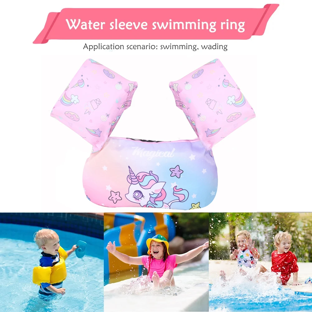Kinder schwimmen Float Notfall Erste Hilfe Kinder Schwimmweste Cartoon Schwimmbad Float Armband Boje Schwimmbad Floa