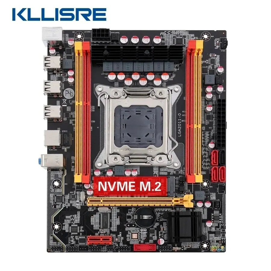 Kllisre X79 Motherboard Kit Combos XEON E5 2650 V2 LGA 2011 CPU 1 Stück X 16 GB Speicher DDR3 1600 ECC RAM