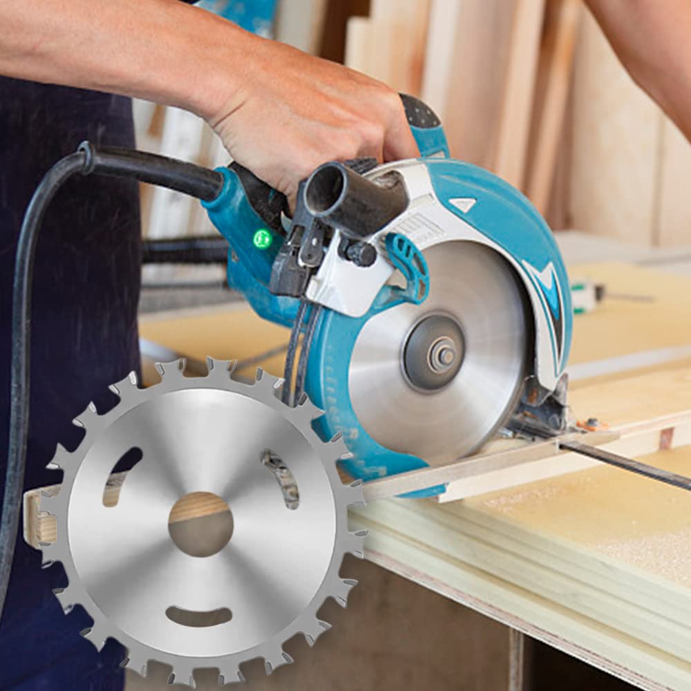 4Inch Hợp Kim Gỗ 2 Mặt Lưỡi Cưa Cắt Hình Tròn Đĩa Xoay Dụng Cụ Khoan Gỗ Nhựa Nhôm Và Thép Không Gỉ