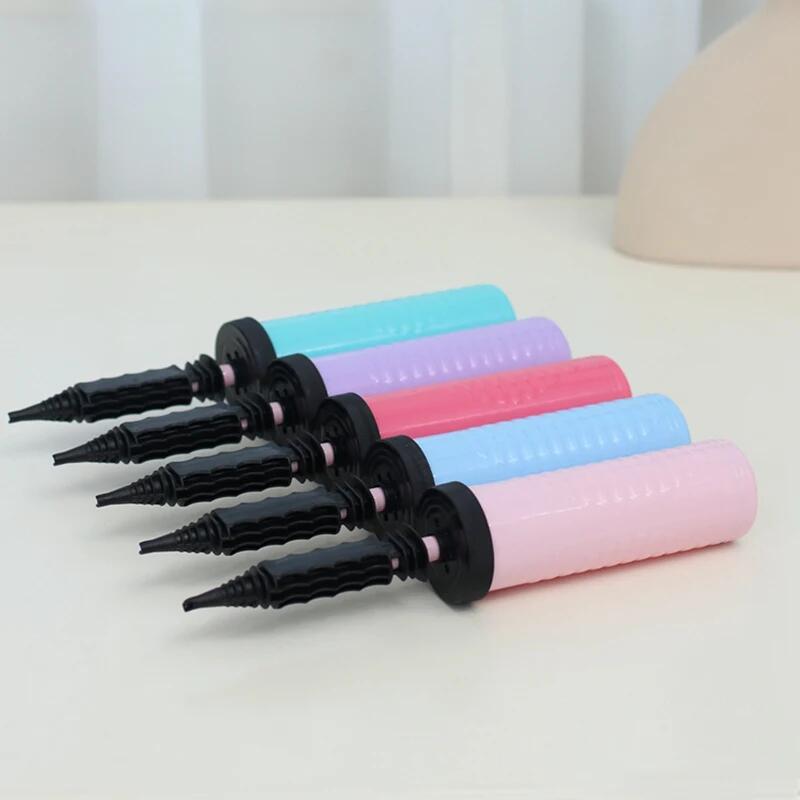 High Quality Balloon Pump Air Inflator Hand Push Portable Useful Balloon Accessories For Wedding Birthday Party Decor Supplies