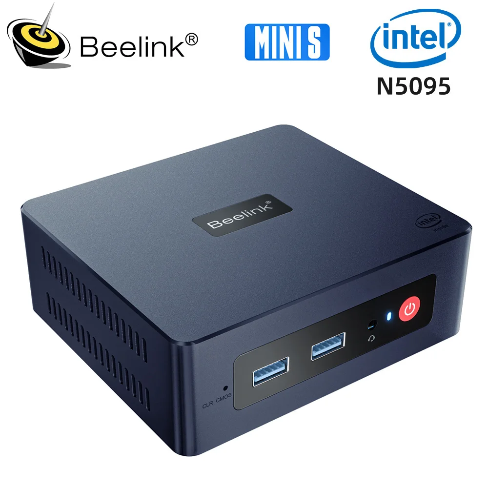 Wholesale Beelink Mini S13 Intel Twin Lake N150 S12 Pro N100 Mini PC 16G 500G N95 Mini S 11th N5095 DDR4 8G 128G Office Computer