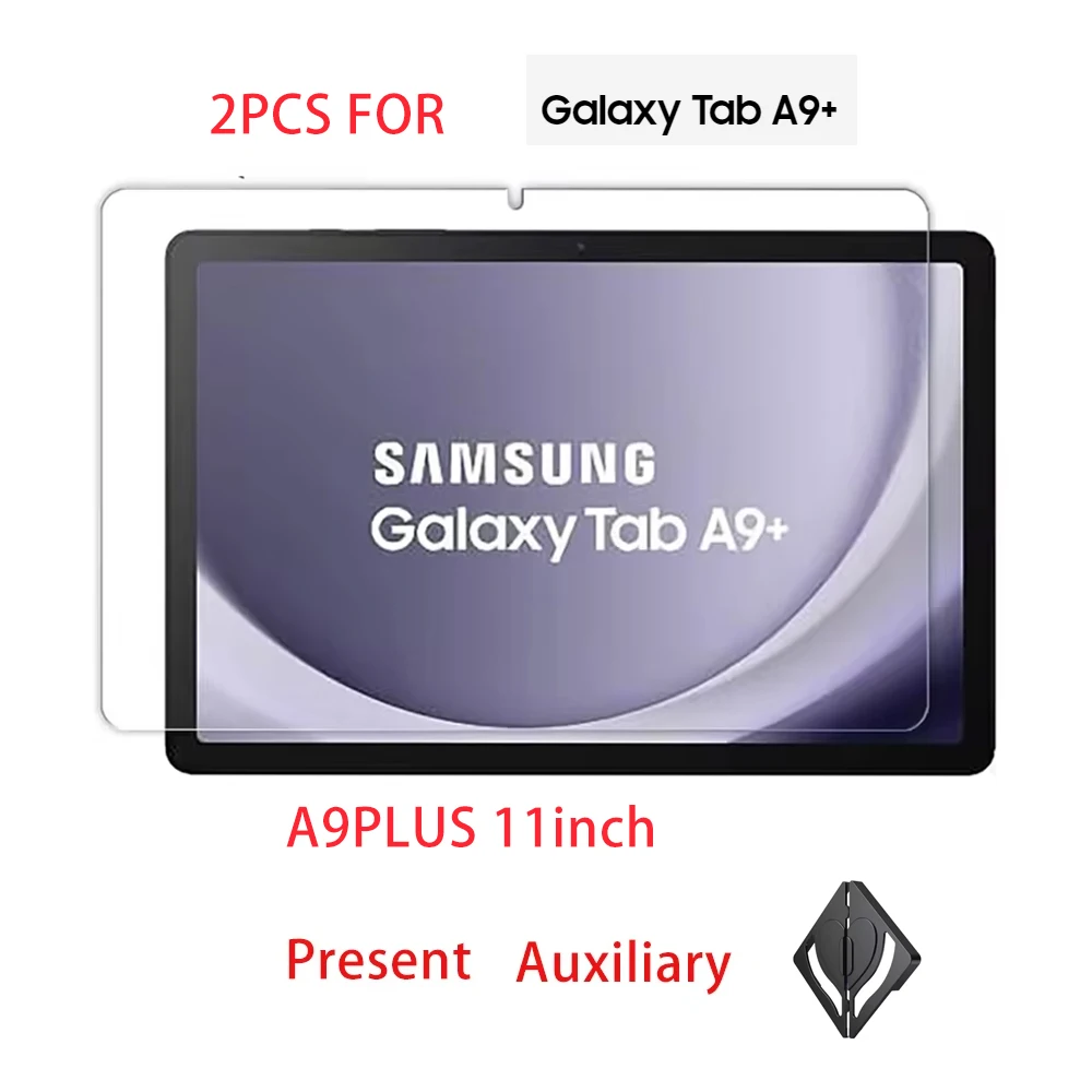 2 pçs protetor de tela hd para samsung galaxy tab a9 + a9plus 11 polegada tablet protetor SM-X210 x215 x216 bolha livre vidro temperado