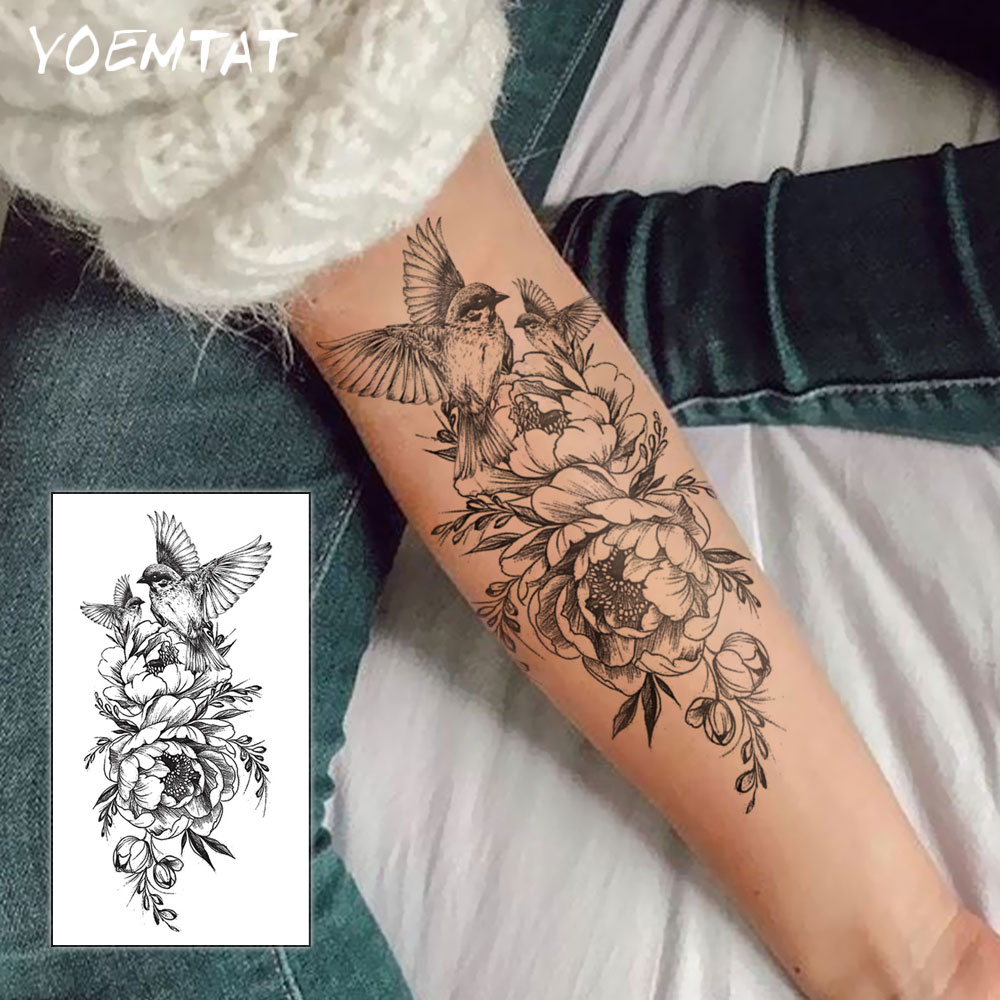 กันน้ําชั่วคราว Tattoo สติก