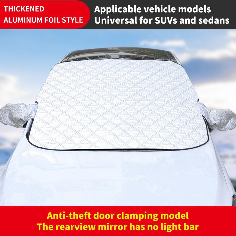Sonnenschutz Abdeckung Auto Windschutzscheibe Schnee Sonnenschutz Wasserdichte Schutz Abdeckung Auto Frontscheibe Abdeckung