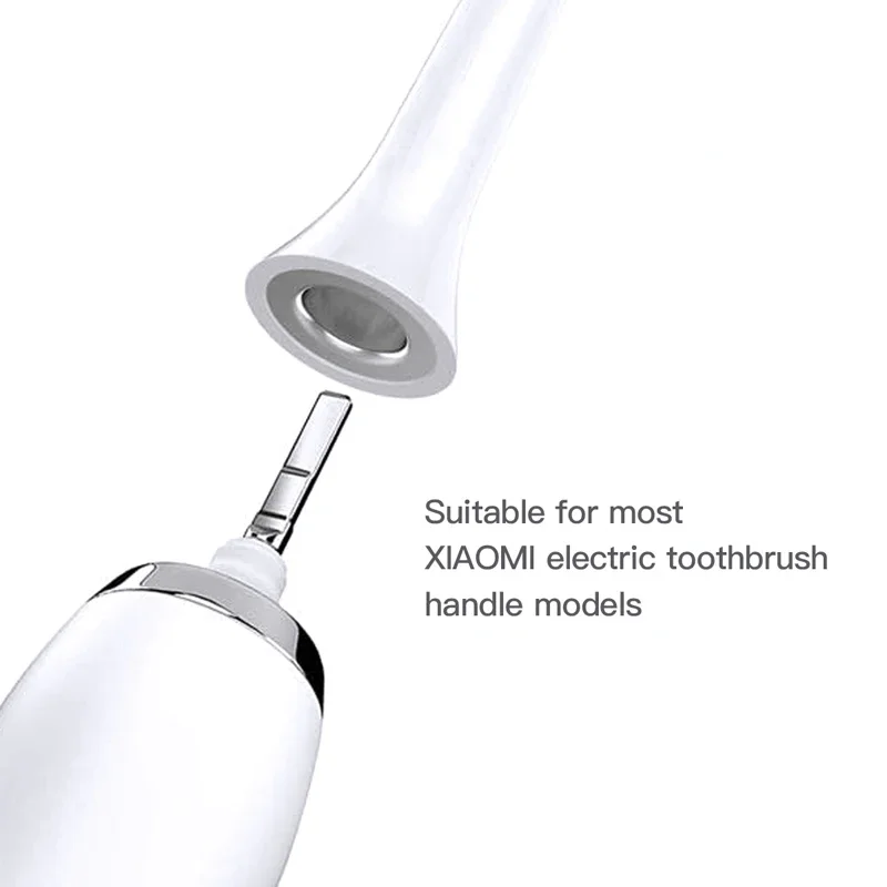 Cabeças de escova substituíveis para XIAOMI MIJIA T301 T302 Soft DuPont Clean Bristle WhiteBlue Dark Blue Sonic Buses