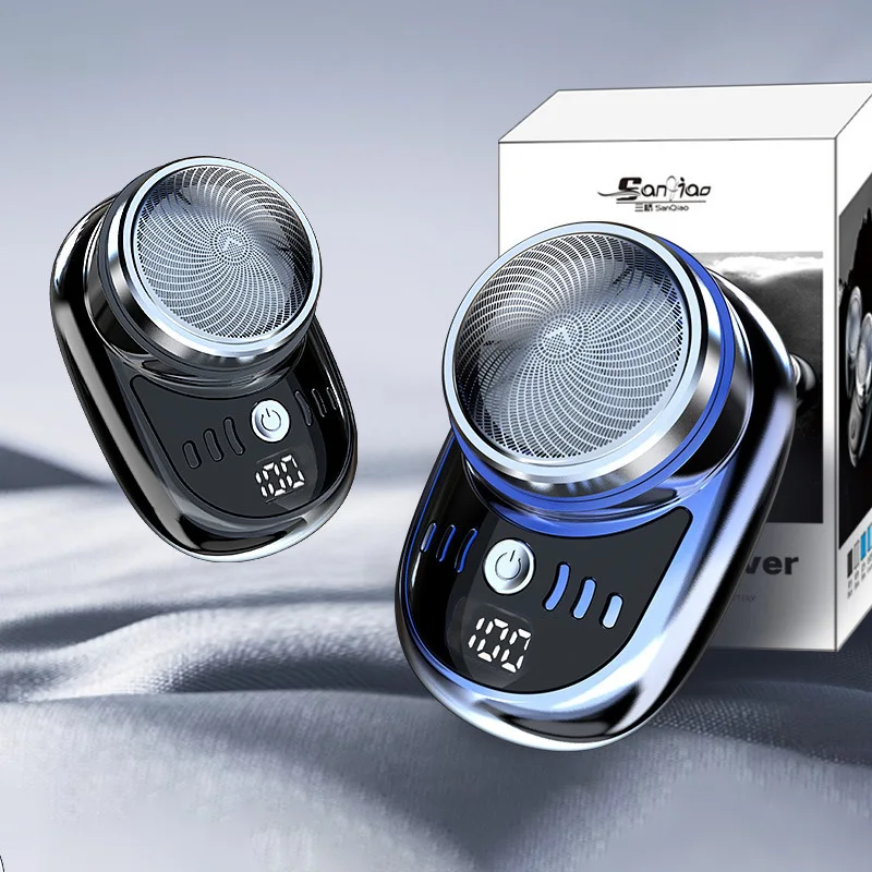 Electric Shaver Portable Wet And Dry Use Razor Man Travel Attire Rechargeable Shaver Charging Shaving Tool Machine 2025 New