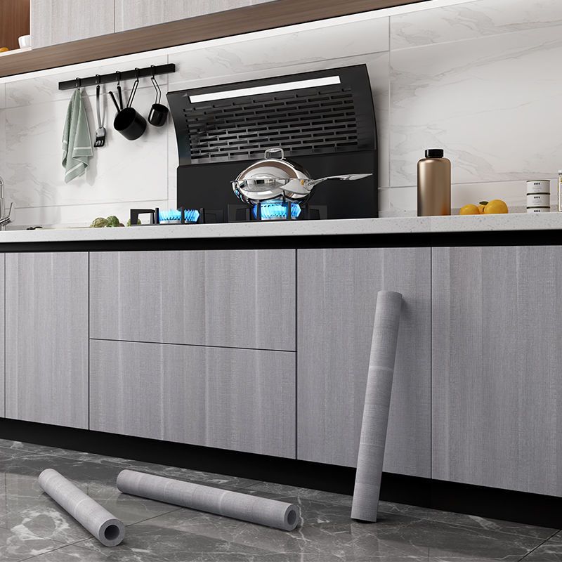 2 м/5 м маслостойкие самоклеящиеся обои деревянные кухонные виниловые обои Meuble наклейка для шкафа декор комнаты водонепроницаемые наклейки на стену