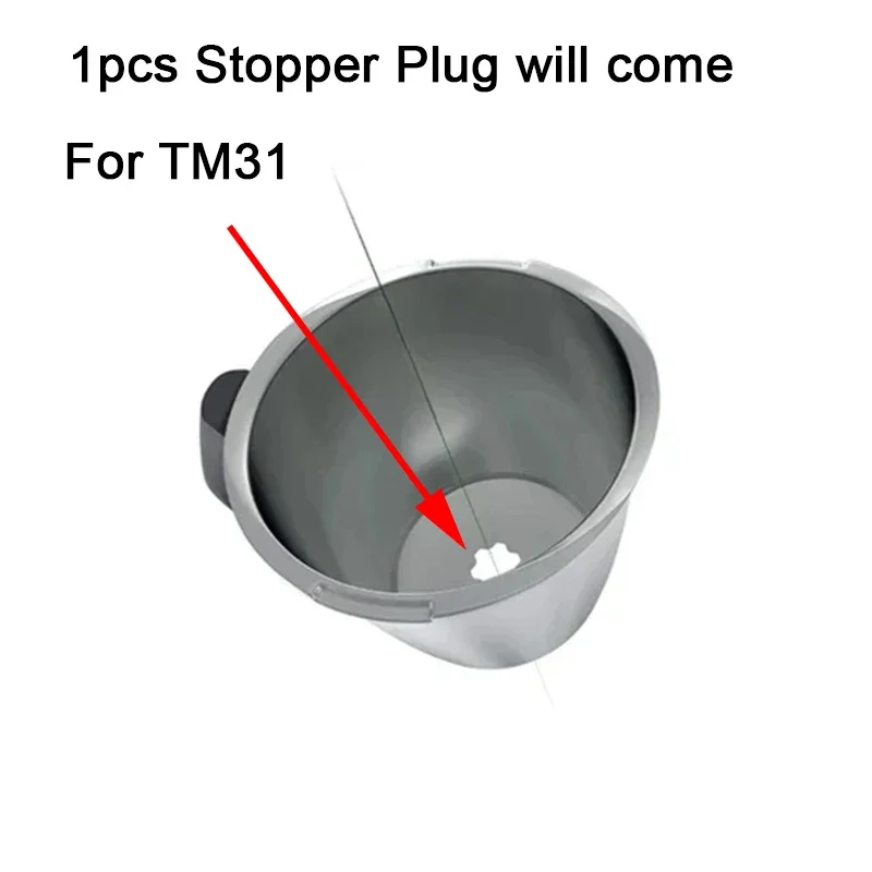 Main Pot Stopper Plug for Thermomix TM31 Slow Cooker Blade Hole Sealing Cap Boiled Water
