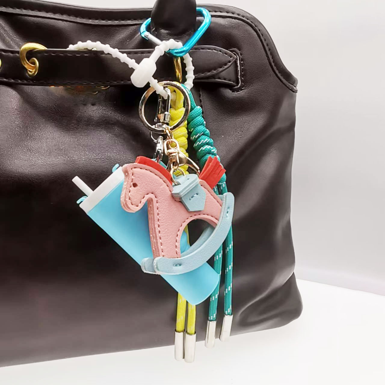 Accesorios para bolso Ita, dijes para bolso, colgante de caballo balancín para bolso Dior, bolso de mujer, llavero, mochila para hombre, cadena decorativa