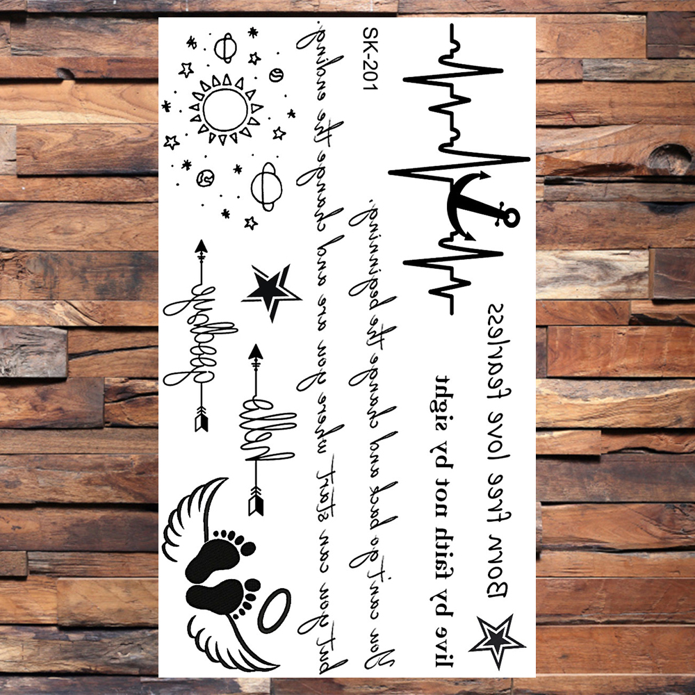 Tatuaje temporal sexual para hombre y mujer, pegatinas impermeables, maquillaje, maquiagem, tatuaje de encaje de murciélago, AQ-062