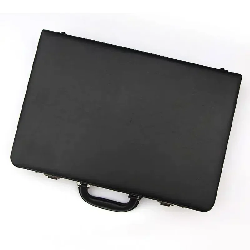 Password Box Multi-function Portable Suitcase Business Men Leather Laptop Box Messenger Bag 18"19" Inch Briefcase