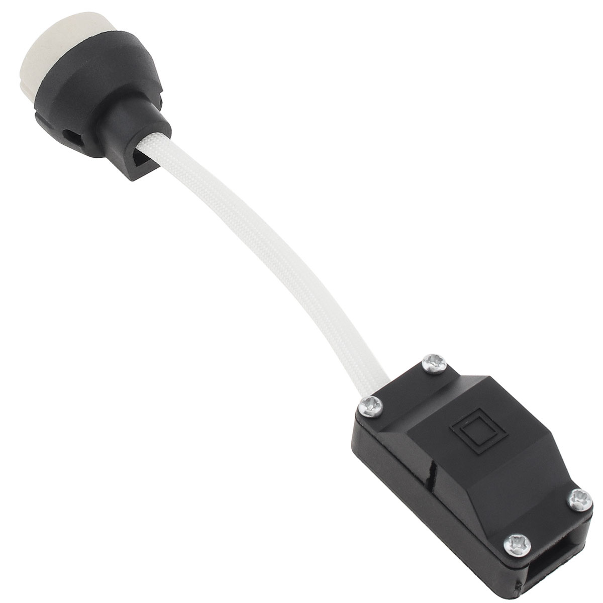 5pcs GU10 Lamp Holder 2A 250V Ceramic Lamp Bases Connector for LED Light Bulbs/Halogen Bulbs Downlight with Terminal Box Socket