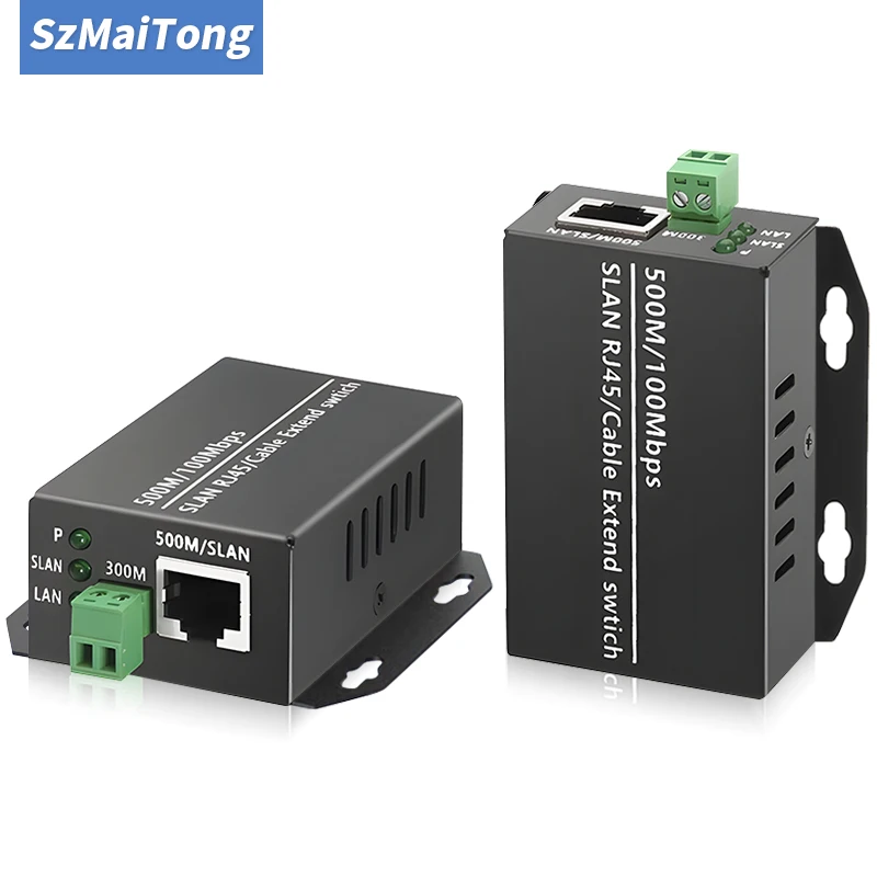 Ethernet über Twisted Pair Konverter – Ethernet Extender über Twisted Line Telefonkabelleitung, RJ45 LAN Network Booster