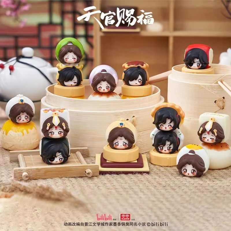 New Heaven Official'S Blessing Blind Box Xie Lian Hua Cheng Bedding And Folding Mysterious Surprise Boxes Min Figures Guess Bag