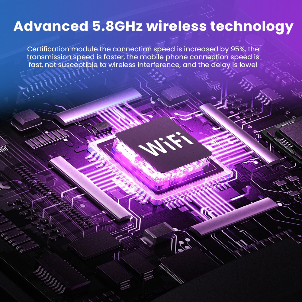 2in1 Wireless CarPlay Adapter Android Auto AI Smart Box Car Intelligent System Suitable For VW Toyota Nissan Honda Kia Opel MG