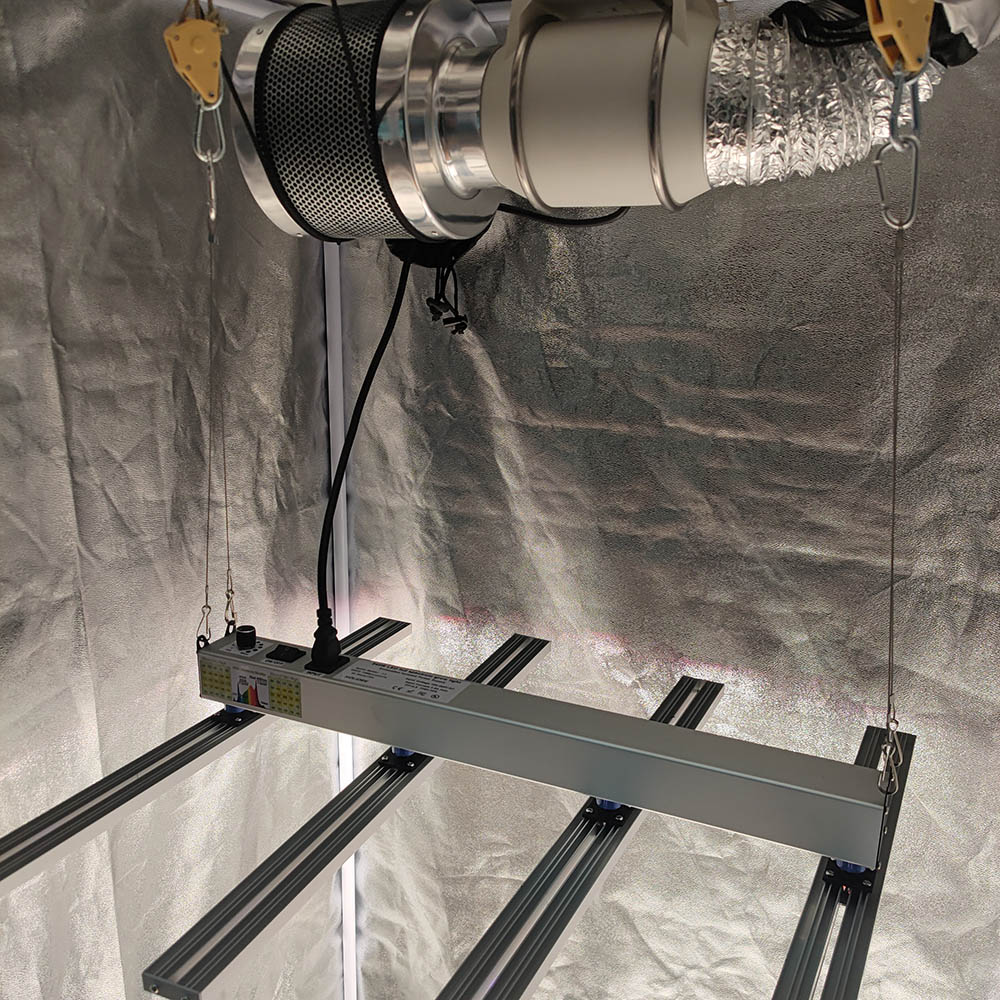 SOLIDEE 240 W Quick Spider L2 LED-Wachstumslichtlampe für Pflanzen PPFD bis 1200 höher als Samsung 301H