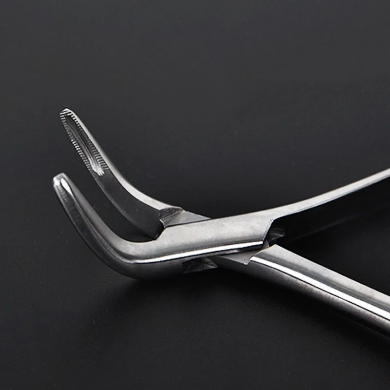 ทันตกรรมรากเศษฟันสกัดคีมคีมเครื่องมือทันตกรรมโค้ง Maxillary Mandibular เครื่องมือ