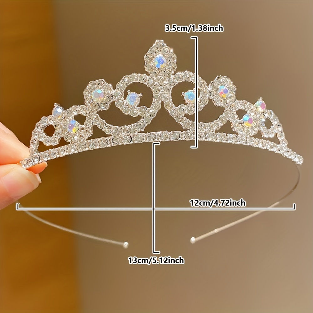 1-teiliger süßer Kronen-Haarreifen für Kinder als Geburtstagsgeschenk für Mädchen