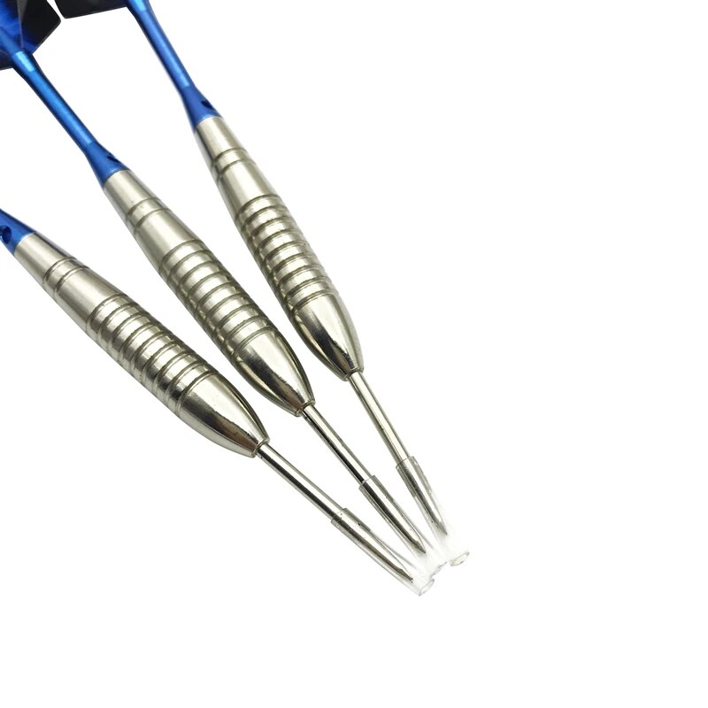 3 teile/satz Von 22g Torpedo Silber Dart Nadel Blau Aluminium Stange Blau Aurora Flügel Werfen Spiel Erwachsene Ausbildung unterhaltung