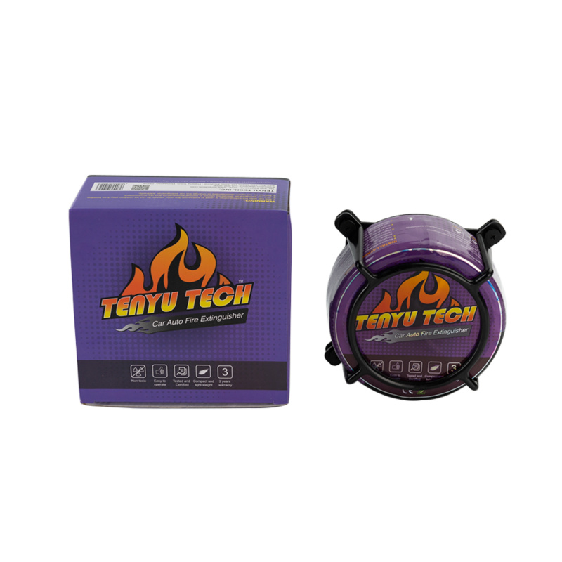 Equipo portátil de extinción de incendios de 0,8 kg, especializado para gabinetes de distribución de energía y compartimentos para motores