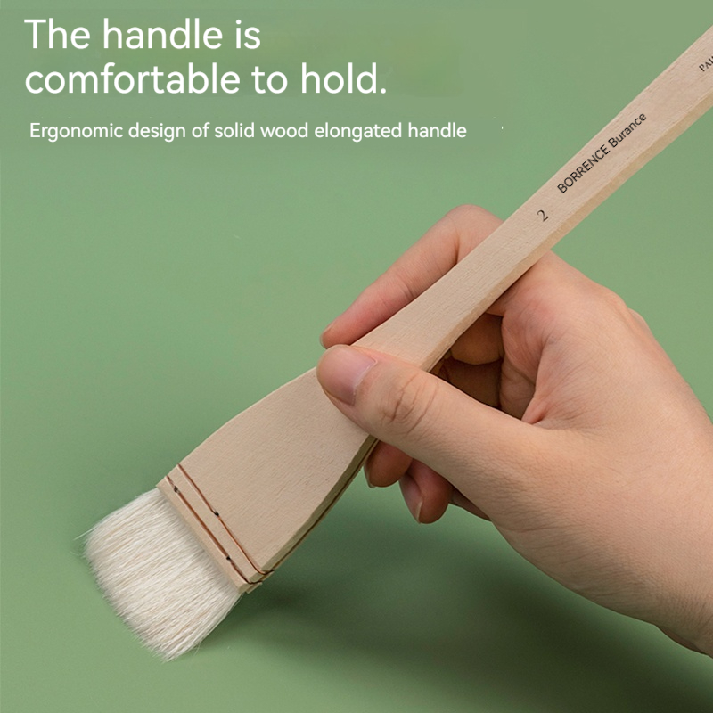 ブラシペン 1/2/3 個セットメモリナイロンペイントブラシセットアクリル油描画水彩木製ペイントブラシツール画材