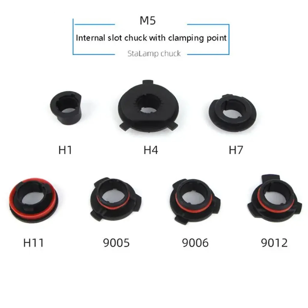 1 ชิ้นรถ LED ไฟหน้าหลอดไฟฐานอะแดปเตอร์ซ็อกเก็ต 9006-HB4/9005-HB3/H11/ h7/H4/H3/H1 หัวโคมไฟ Retainer ผู้ถือคลิป