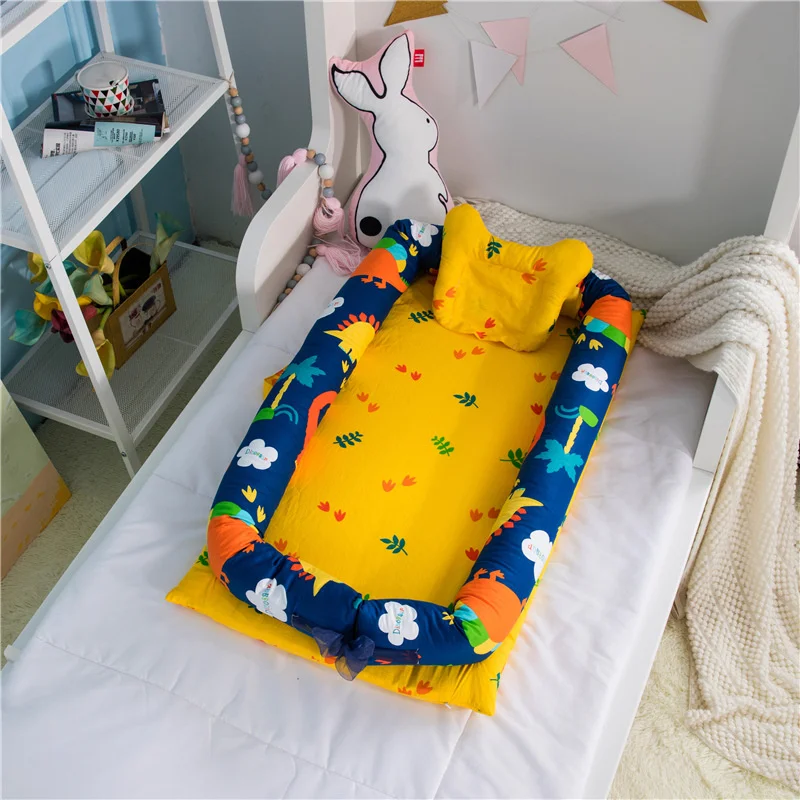 แบบพกพาพับทารก Nest Travel Crib ทารกแรกเกิดเตียง Sleep Nest ทารก Cradle Bed Cuna หลอดเด็ก Nest เด็ก Dropshipping 90*50ซม.