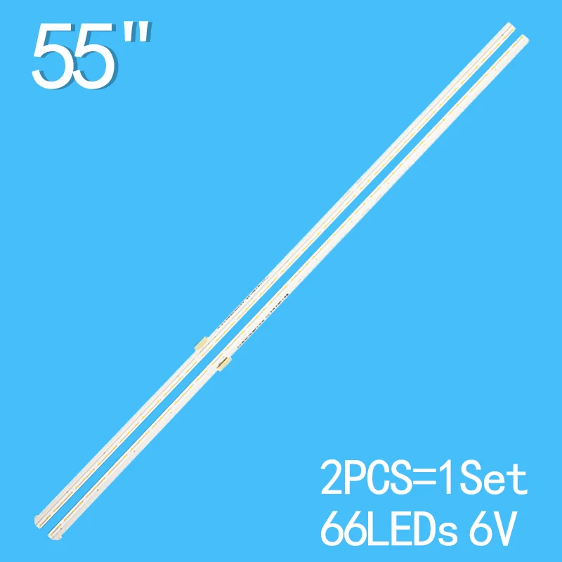 ไฟแบล็คไลท์ LED 603มม. สำหรับ LG 55นิ้ว SSC_LGE_19Y_55SM85_66LED_181130 55SM8100PCB 55SM8100PCB 55SM8600 55SM8200PLA
