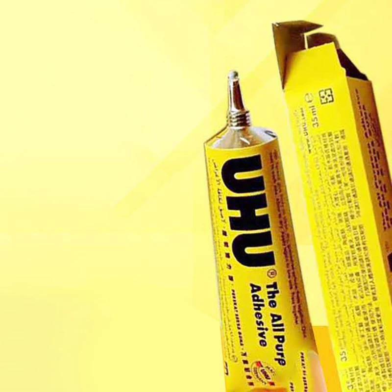 UHU อเนกประสงค์กาวโปร่งใสกาว Extra Strong กาวใส Handmade รุ่นกาวผ้าหนังกาว DIY กาว
