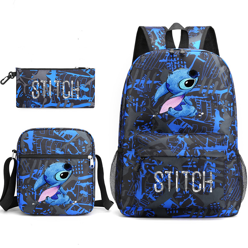 Детский рюкзак Disney Stitch Mochila, детские школьные сумки, рюкзак для ноутбука для девочек-подростков и мальчиков, женские дорожные рюкзаки