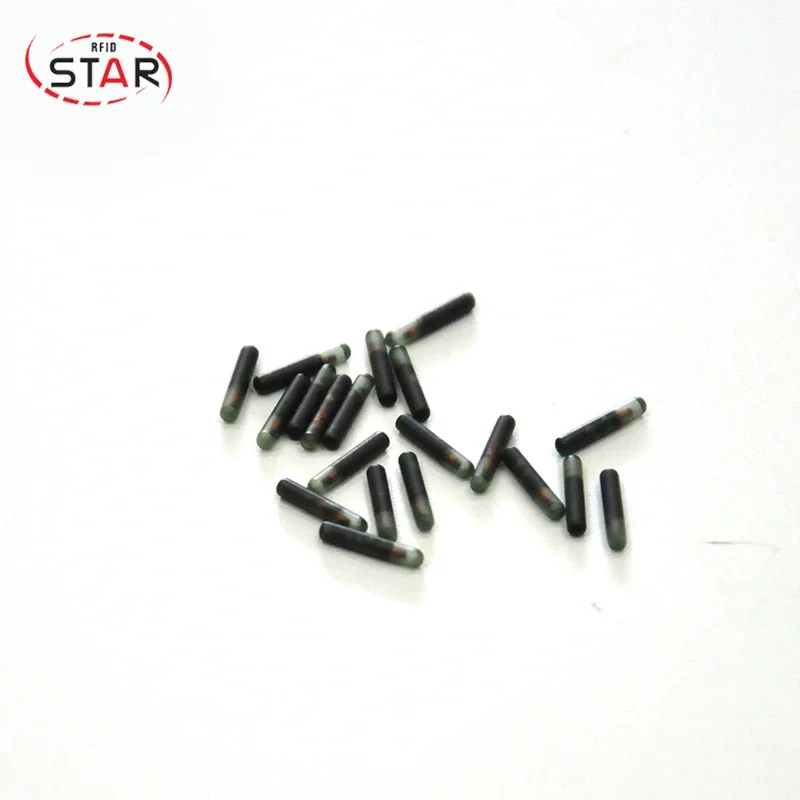 10 stks 13.56 mhz nfc huisdier microchip 2.12*12mm injecteerbare rfid capsule glas tag dier microchip met Goede chemische stabiliteit ICAR
