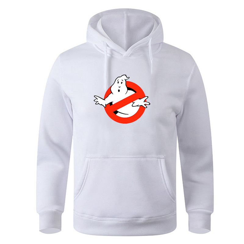 2024 Ghostbusters moda casual ropa deportiva cómoda impresa suelta top pulóver sudadera con capucha para hombres ropa de calle