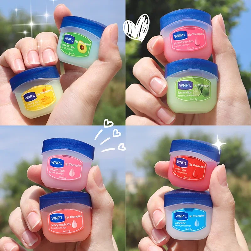 4/6/8pcs ชุดผลไม้ Lip Balm Set Moisturizing Refreshing Non-Sticky Anti-Cracked Lip Mask Vaseline สําหรับริมฝีปาก care Nourishing