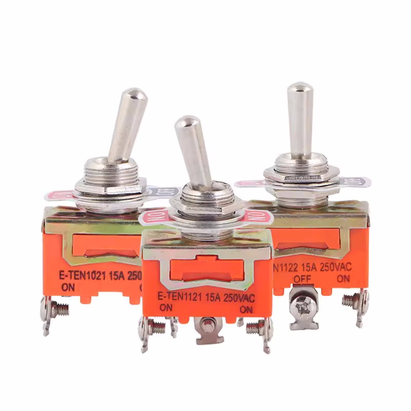 3PCS E-TEN1021/1121/1122/1221/1321/1322 Toggle Switch Rocker Arm Twist Switch Toggle Switch