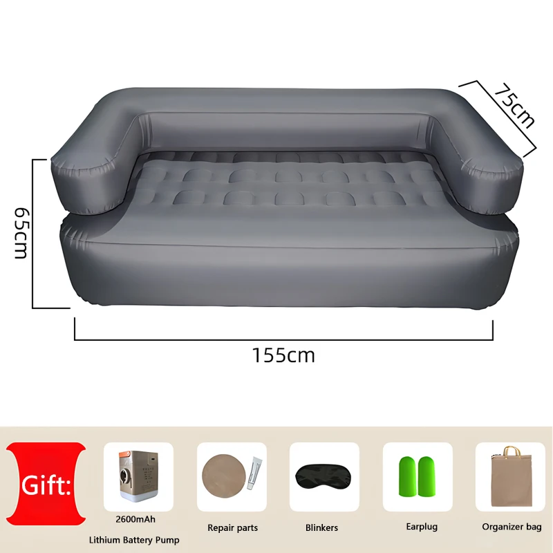 Lazy Couch Office Home Outdoor TPU Patch Auto Inflatable Sofa Portable Folding Camping Tent Lazy Man Inflatable Cushion