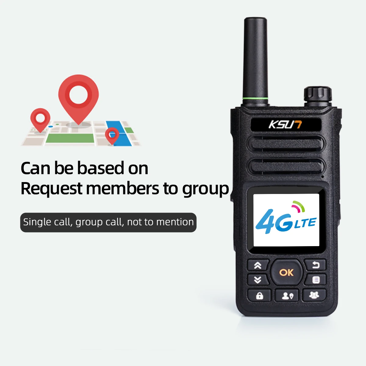 Network Walkie Talkie 4g Work For Zello APP Android Internet  Long Range Global POC Radio Station 100km 500km KSUN ZL10