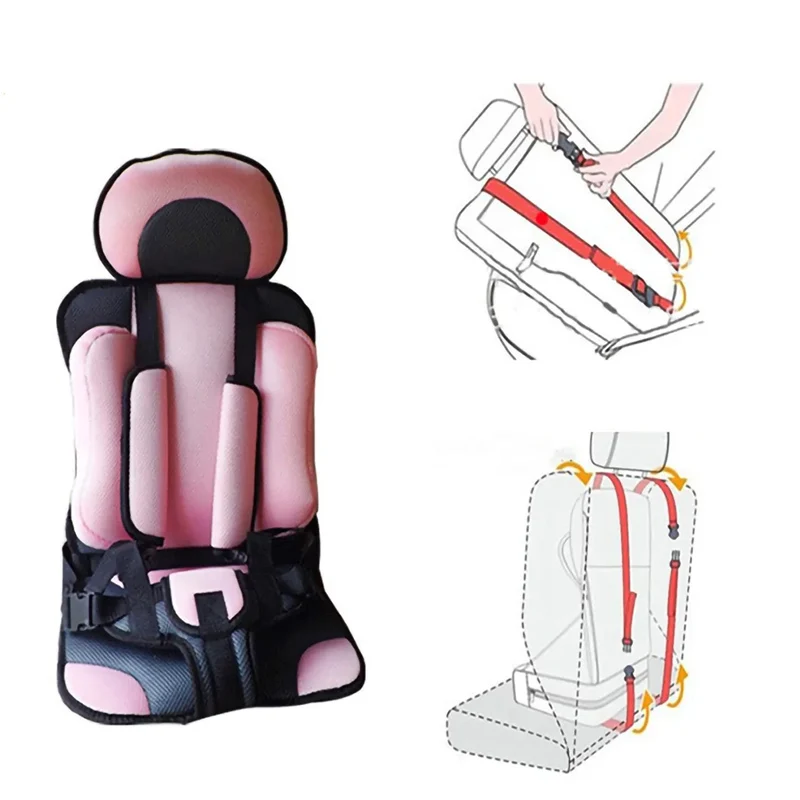 Crianças assento de carro para crianças assento de segurança almofada proteção anti-skid almofada universal colchão de carro portátil carrinho de compras esteira