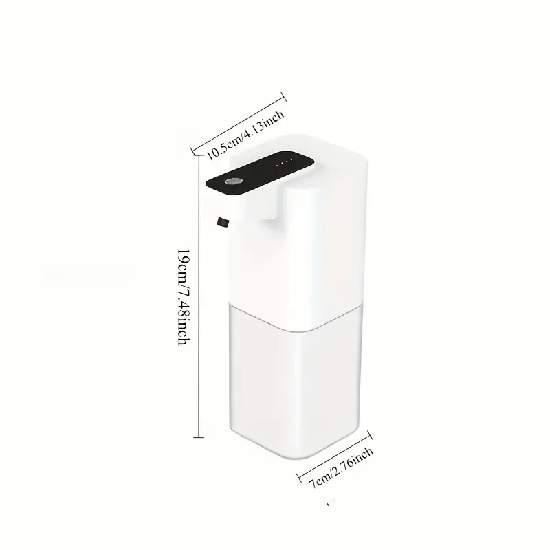 Dispensador de sabão automático p5, espuma com sensor infravermelho, desinfetante para as mãos, recarregável por usb, dispensador de sabão para as banheiros domésticos