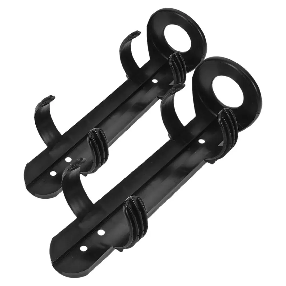 2pcs Fire Extinguisher Bracket Mount Vehicle Car Plastic Holder Secure Trunk Durable Installation Suitable Toolboxes Suitcases