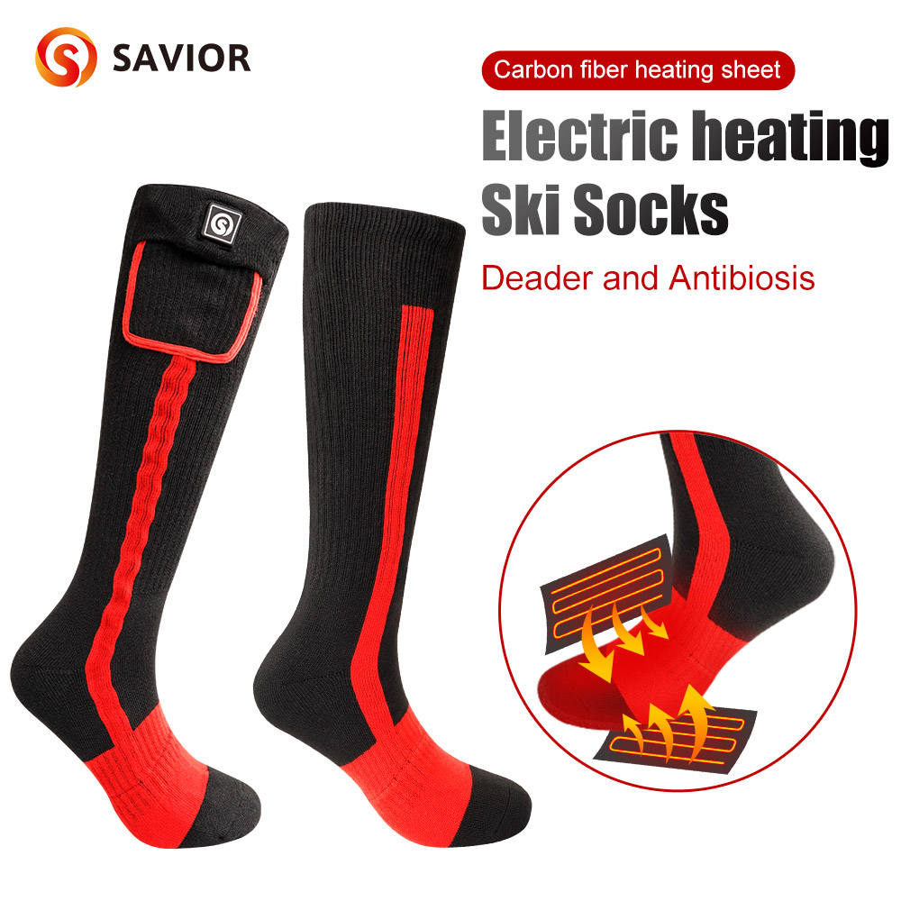 Marke Winter Beheizte Socken Wiederaufladbare Heizung Socken 2200 mAh Beheizte Socken Wärme Outdoor Beheizte Stiefel Schneemobil Winter Skifahren
