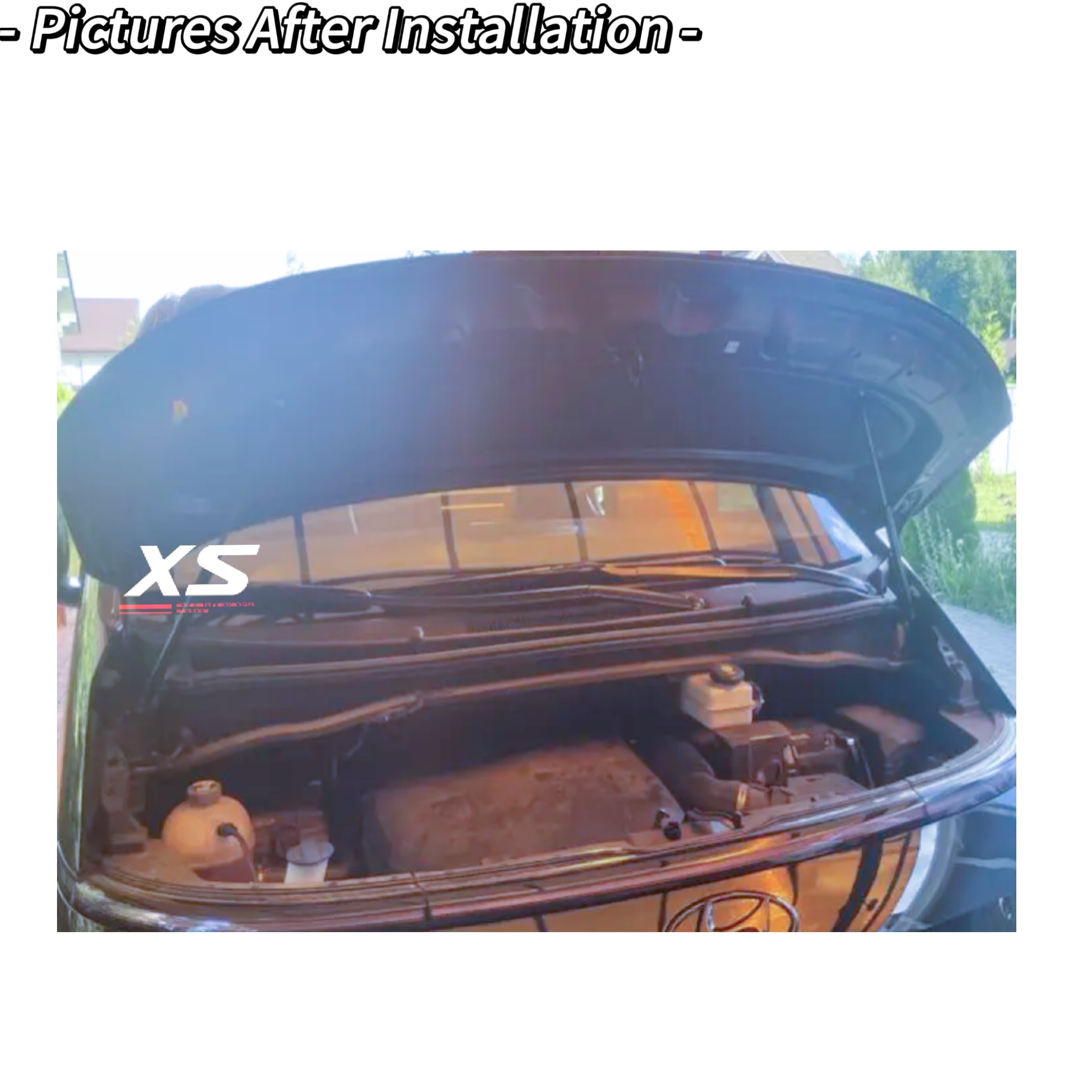 フードストラットキットヒュンダイスタリア US4 2022 2023 2024 2025 フロントボンネット変更ショックダンパーリフトサポートプロップロッドガススプリング